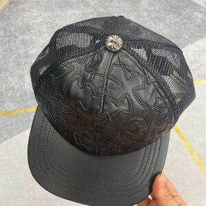 Chrome Hearts Cross Embossed Mesh Cap